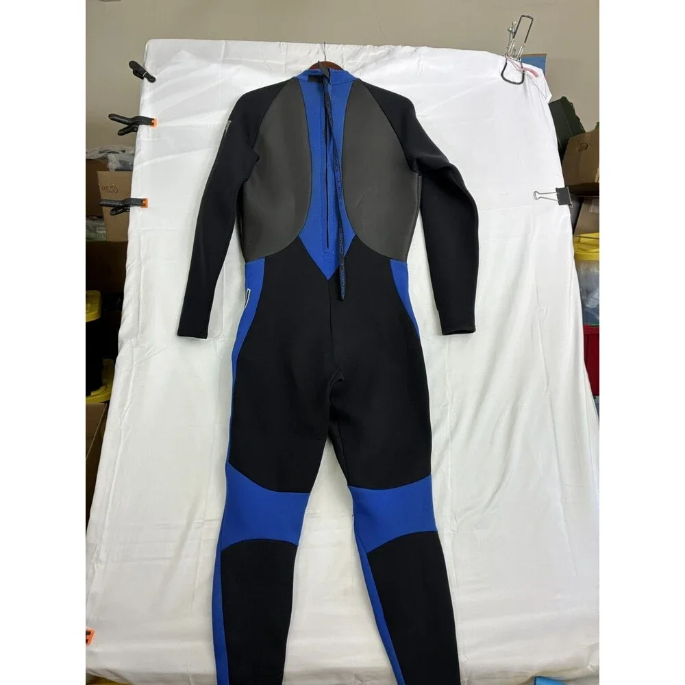 Vintage O'Neill Full Wetsuit Mens XL Black Blue Long Sleeve Back Zip USA Made